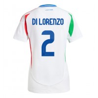 Fotbalové Dres Itálie Giovanni Di Lorenzo #2 Dámské Venkovní ME 2024 Krátký Rukáv